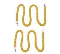 Corda di controllo intrecciata per Ta 1-3 m Canapa Crowd Control Cord per la gestione delle code di eventi Forte ed elegante opzioni di colore multiple disponibili