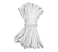 Corda di Cotone Autoirrigante per Vaso, Bianca, Lavabile | Flusso Regolabile dal Serbatoio, per Appartamenti e Assenze, Meno Manutenzione per Piante e Fioriere