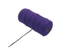 Corda di cotone, Corda for macramè in corda di cotone multicolore 2/3/4mm 50/100M for artigianato fai-da-te(Color 16,3MM 100M)