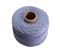 Corda di cotone da 80 m/rotolo, spago colorato, spago macramè, accessorio decorativo for la casa e il matrimonio(Purple)