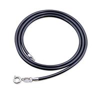 Corda di Cuoio Nero Corda Collana per Donna Collana con Catena Fai-da-Te Accessori Gioielli Creativi e utili Lovely And Attractive