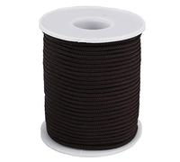Corda di Filo di Nylon con Filo per Spago per Gioielli con Bracciale per Collana (2mm-98feet, Caffè)