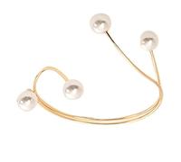 Corda di fissaggio per drappeggio, perla rotonda bianca, elegante maniglia per schermo, in tessuto sospeso, supporto per decorazione domestica, clip per drappeggio, per porte, presepe, ufficio