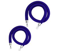 Corda di gestione delle code, Corda di controllo della folla con fermagli, corda barriera for eventi feste, for la celebrazione festival for D(Blue,2.5M)