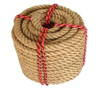 Corda di Iuta， spago di Iuta， Corda di Iuta da 10 mm Corda di Canapa Intrecciata Corda di Iuta Spessa Manila for Fitness e Allenamento della Forza(10MM 20M)