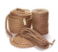 Corda di juta Ø 32mm x lunghezza 5m in diversi spessori e lunghezze, prodotto naturale per fai da te e decorazione disponibile · Ø 6-32 mm