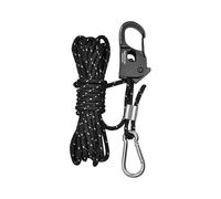 Corda di nylon - Corda in nylon resistente al vento,4 mm Corda per tende da campeggio automatica per esterni - Per escursionismo baldacchino rifugio zaino turismo arrampicata kayak vela marchese