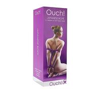 Corda di nylon da bondage intrecciata colore viola 16 capi cm 10