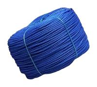 Corda di ormeggio Impermeabile Multiuso - Corda in Polipropilene Blu da 3/16 di Pollice - 984 Piedi, Adatta per Barche, ormeggi, Yacht e progetti Fai da Te - Resistente e Durevole, Versatile