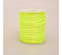 Corda di raso da 2 mm, corda di seta intrecciata, corde colorate, filo di seta, paracord, cordone di collegamento, macramè, braccialetti di corda, 24 pezzi, 10 m