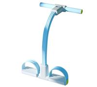 Corda di resistenza a pedale puller - Corda di tensione multifunzionale, pedale-puller, fascia di resistenza a 6 tubi, estensore multifunzione per bodybuilding, attrezzi fitness con display a LED per