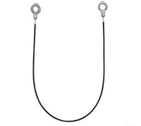 Corda di ricambio per spazzaneve 06900505, per modelli 24, 28, 30 | Materiale rinforzato, resistente alla corrosione, lunghezza del cavo di 45,96 cm, manicotto di guida di 40,99 cm