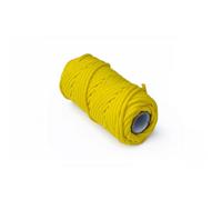 Corda di Ricambio per Veneziane - Treccia Resistente per Tende a Lamelle - Accessorio di Sostituzione per Veneziane, Disponibile in Diverse Misure, Diametri E Colori (Ø 3 mm,20 mt, Giallo)