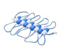 Corda di separazione di sicurezza per piscina, 6 m, in plastica, robusta corda per la separazione sicura nella piscina, ideale per piscine private e pubbliche