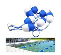 Corda di sicurezza commerciale per piscina, kit galleggiante per piscina/parco acquatico, divisorio per allenamento piscina (8,23 m)