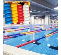 Corda di sicurezza, corda di sicurezza per piscin Linee di corsia for piscina da competizione 25 m, 23 m, 10 m, 9 m, corda galleggiante, divisorio for piscina, corda galleggiante for marcatore di prof