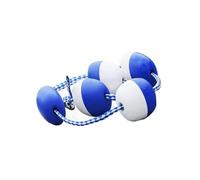 Corda di Sicurezza for Piscina con Galleggianti, Boa Divisoria Preassemblata Ganci, 100 Cm Incluse 2 Boe(300cm)