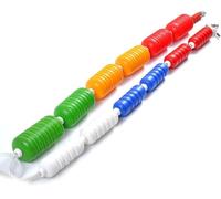 Corda di sicurezza per la piscina, Divisori di corsia professionali for piscine, spa e poco profonde, kit sicurezza con fune galleggiante(6cm,6/19.69FT)