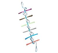 Corda di Sicurezza per Piccoli Anti Smarrimento con Manici Colorati | e Portatile, Nylon Simulato, per Viaggio e Ambienti di Apprendimento Precoce, 1 Pezzo