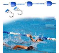 Corda di sicurezza per piscina, divisore ad alta galleggiabilità per piscine interne/esterne, ideale per la separazione delle corsie di nuoto per pratiche di nuoto sicure