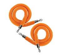 corda di sicurezza retrattile, Corda for montanti in velluto arancione da 3/4/5/10 piedi(Orange,9ft/274cm)
