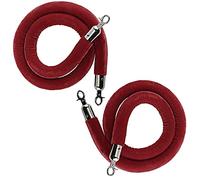 corda di sicurezza retrattile, Corda for montanti in velluto arancione da 3/4/5/10 piedi(Wine,9ft/274cm)