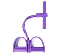 Corda di tensione for esercizi addominali, fascia elastica for stretching, corda for yoga, multifunzione for la casa Per I Viaggi E L'allenamento A Casa(PURPLE)