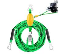 Corda di traino - Corda da sci nautico, connettore rapido per boe | Connettore di traino per sport acquatici per 4 persone, dispositivo di traino per boe per principianti, passo