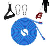 Corda di trazione per slitta, 4 m, robusta, regolabile, antiscivolo, cintura di trazione e corda con per slitta, per sport all'aperto, fitness, triciclo piccole barche