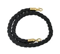 corda di velluto, Corda for candelieri intrecciati in canapa, barriere di controllo della folla con ganci in oro lucido, for candelieri a sfera, cinema, feste,