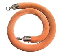 Corda di velluto multicolore con clip dorate/argento, barriera di controllo della folla da 2,4 m, per eventi, feste e code, soluzione elegante per la gestione degli eventi