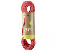 Corda Dinamica Arrampicata Eagle Lite Eco Dry 9.5mm 60M Neon Coral Idrorepellente PFC Free