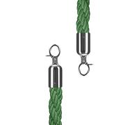 Corda divisoria Corda per transenne, Corda di controllo della folla in canapa con ganci multicolore 1-3 m(A,3m (10 feet))