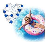 Corda divisoria di Sicurezza per Piscina, divisore di corsia Regolabile per Piscine Interne/Esterne, Accessori per Piscina Profonda/Bassa da 21,3 m (70 Piedi), separatore Durevole per Piscina