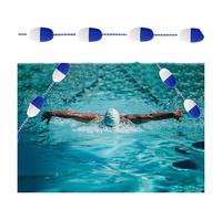 Corda divisoria di sicurezza per piscina, in nylon ad alta visibilità, per la sicurezza delle vie d'acqua e la separazione della piscina