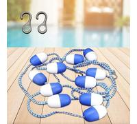 Corda divisoria di sicurezza professionale per nuoto e galleggiante, per aree acquatiche interne ed esterne, barriera migliorata per allenamento e sicurezza