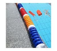 Corda divisoria galleggiante di sicurezza, cordone di barriera galleggiante for interni ed esterni, linea di demarcazione della corsia della piscina, facile da installare for parchi acquatici sulla sp