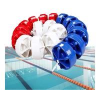 Corda divisoria regolabile per piscina con boe, anti-onde, per piscine interrate e fuori terra, facile da installare, perfetta per allenamento e cetits