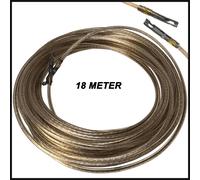 Corda doganale, 6 mm, 18 m, cavo per rimorchio/semirimorchio, corda telone,