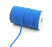 Corda elastica 3,0 mm 6 mm Elastici piatti Nastro in gomma High Spandex Nastro da cucito Cintura in vita Accessorio per indumenti 100 iarde - 14 Blu lago - 3,0 mm 100 iarde