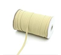 Corda elastica 3,0 mm 6 mm Elastici piatti Nastro in gomma High Spandex Nastro da cucito Cintura in vita Accessorio per indumenti 100 iarde - 20 cachi - 3,0 mm 100 iarde