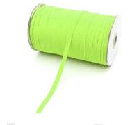 Corda elastica 3,0 mm 6 mm Elastici piatti Nastro in gomma HighSpandex Nastro da cucito Cintura in vita Accessorio per indumenti 100 iarde - 10 Giallo brillante - 3,0 mm 100 iarde