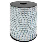 Corda elastica 6 mm in rotolo da 100 metri per varie applicazioni in ferramenta e artigianato.