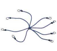Corda Elastica a Ragno 8 Bracci 40cm. Ø10mm Fissaggio Bagagli Auto Moto - C60310