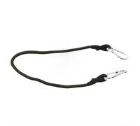 Corda elastica con gancio a moschettone, cinturino in gomma elastica rinforzato con lega di alluminio per un carico affidabile fino a 10 kg (60 cm)