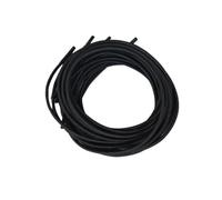 Corda elastica da pesca Corda elastica resistente all'abrasione, corda in gomma for la pesca a lungo raggio in mare aperto, linea in solida 1 pz(Black,1M)