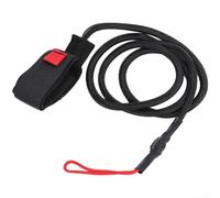 Corda elastica di sicurezza per sci d'acqua con elastico a spirale in nylon per tavole da surf, longboard e shortboard per evitare che la tavola si sposti durante l'uso