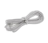 Corda elastica in gomma naturale, lattice, intrecciata, 6 mm, 4 misure