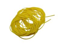 Corda elastica in gomma piena rossa personalizzata da 2,8 mm, lunghezza 5-10 metri, for pesca e legatura(2.8mm Yellow-5M)