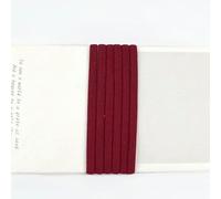 Corda elastica in nylon da 5-20 m, 3/5 mm, per orecchini, reggiseni, elastici, con anima in olio, per cappelli, vestiti, scarpe, accessori fai da te - Vino - 5 mm - 20 metri